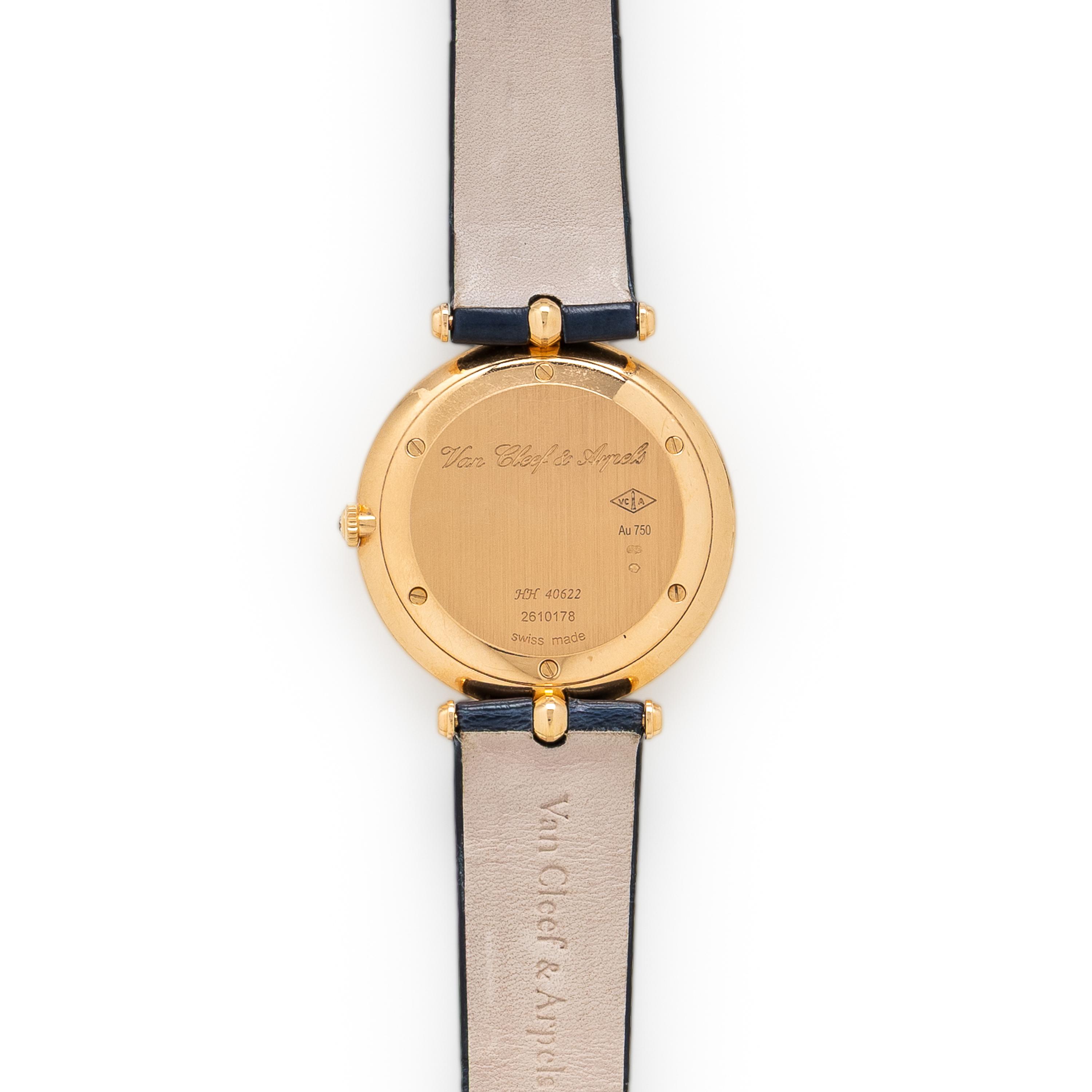 Van Cleef & Arpels, Ref. 2610178, 18K Rose Gold 'Pierre Arpels' Watch, with Pouch