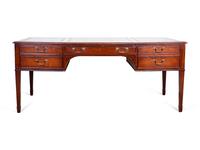 A George III Style Mahogany Desk