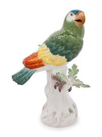 A Meissen Porcelain Bird Figure
