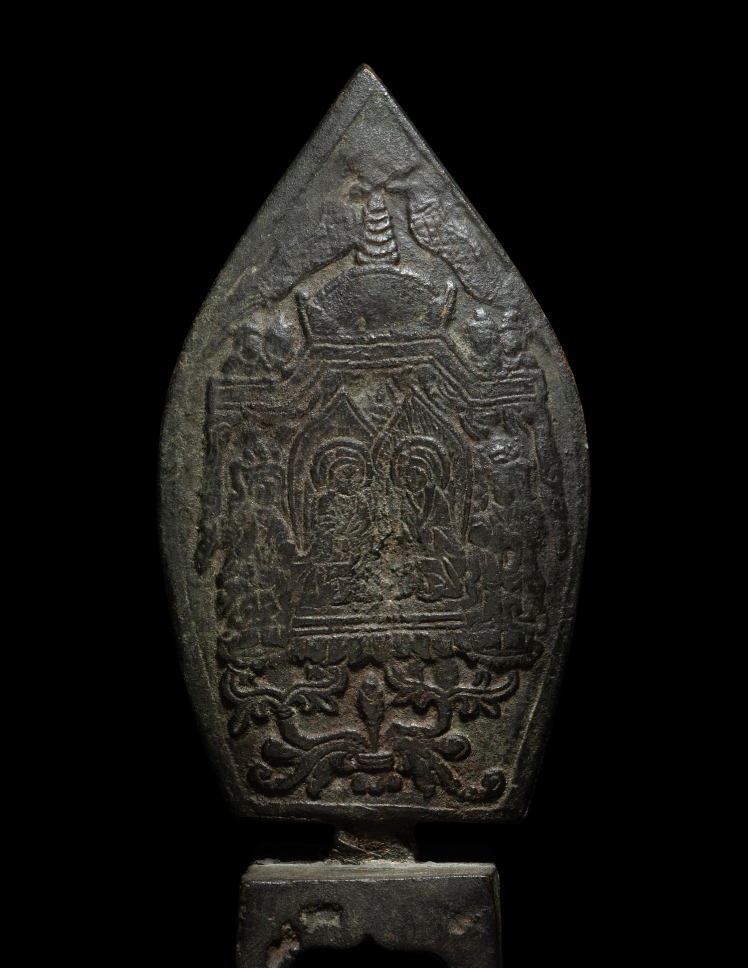 Two Chinese Bronze Figures of Bodhisattvas