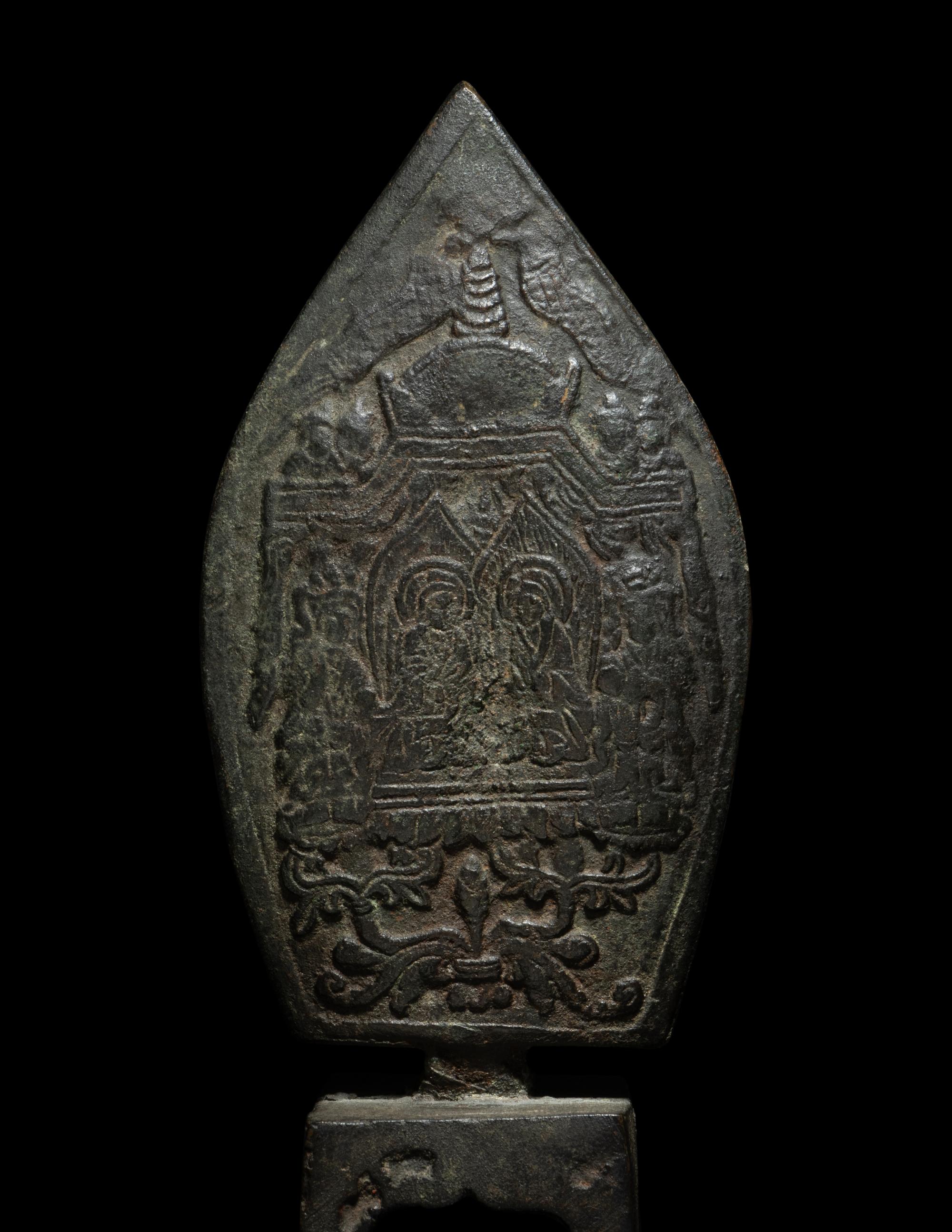 Two Chinese Bronze Figures of Bodhisattvas