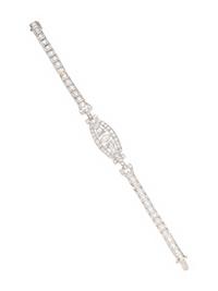 ART DECO, DIAMOND BRACELET