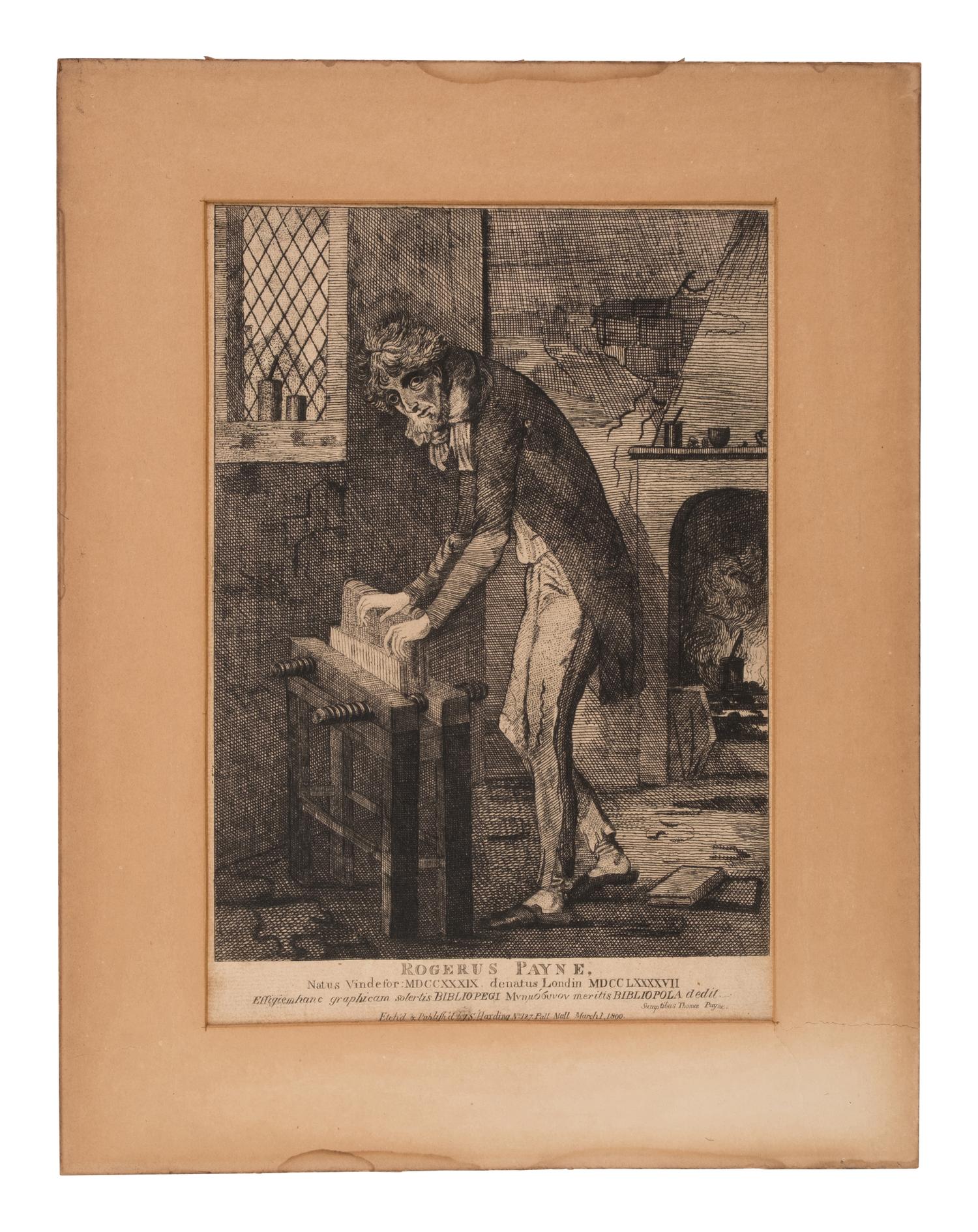 [Prints] [Payne, Roger] Rogerus Payne