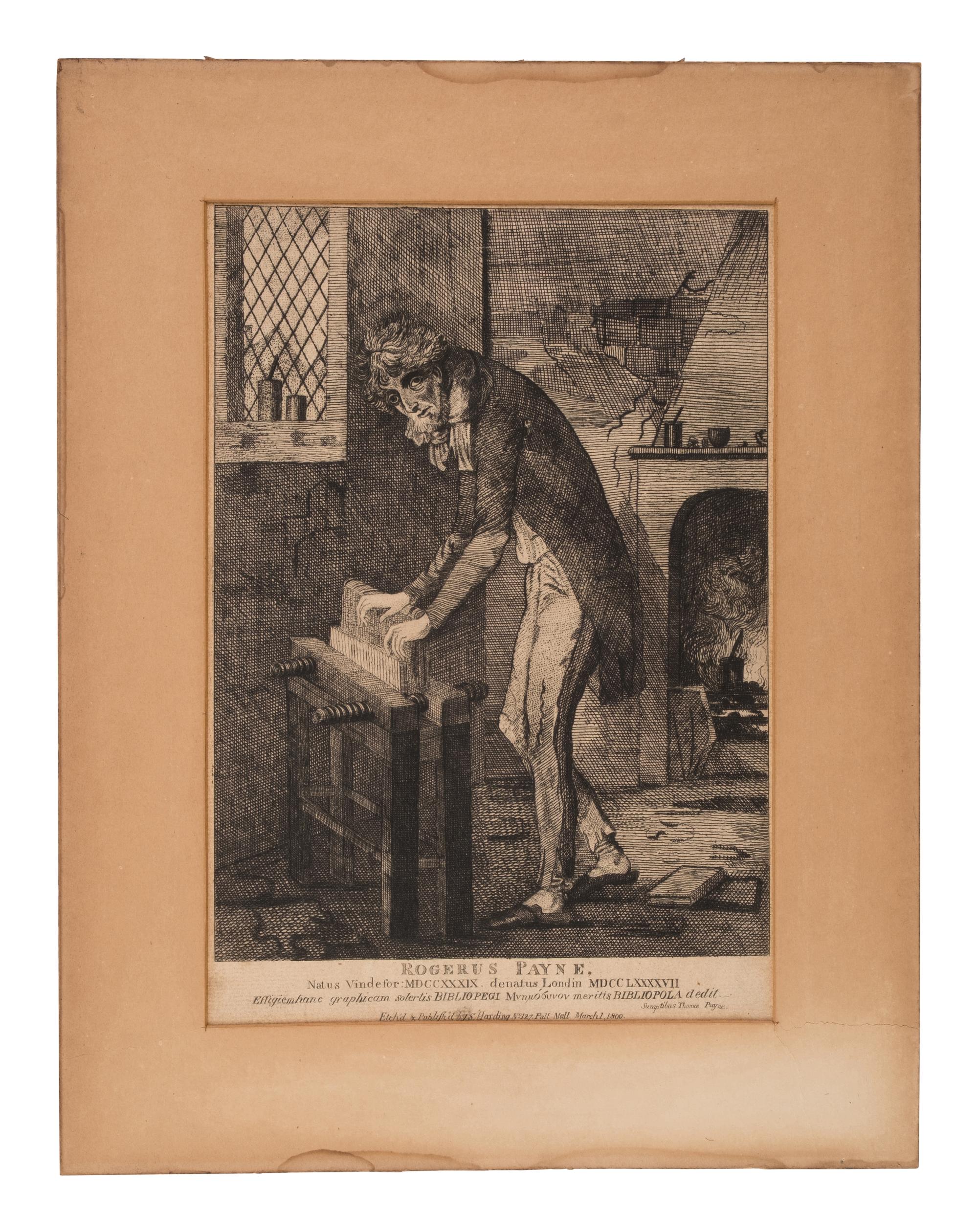 [Prints] [Payne, Roger] Rogerus Payne