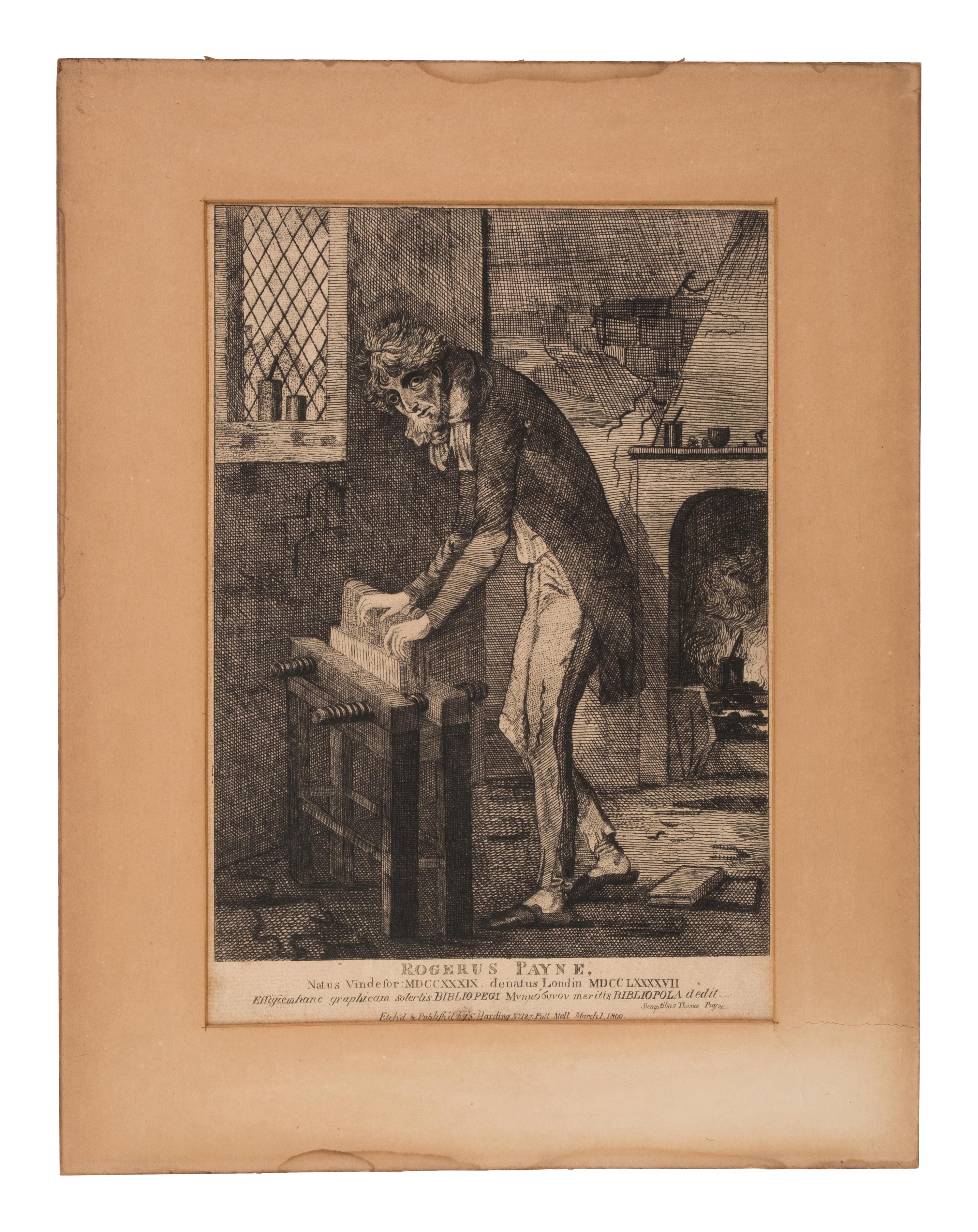 [Prints] [Payne, Roger] Rogerus Payne