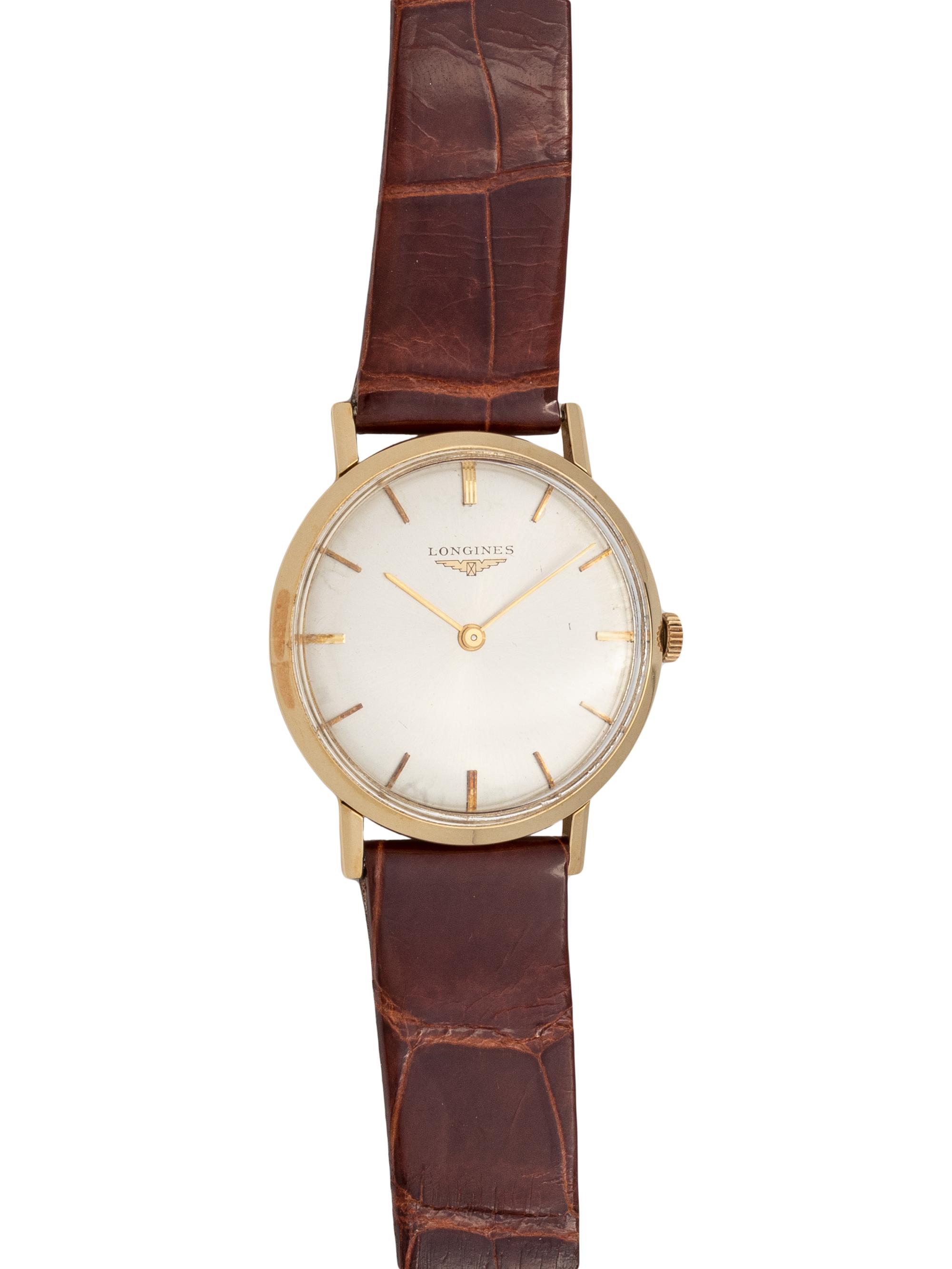 LONGINES, 14K YELLOW GOLD WRISTWATCH