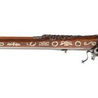 Contemporary Wheellock Rifle by John B. Derrick (American, b.1936)