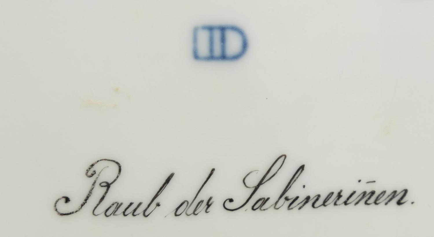 A Group of Four Vienna Porcelain Plates