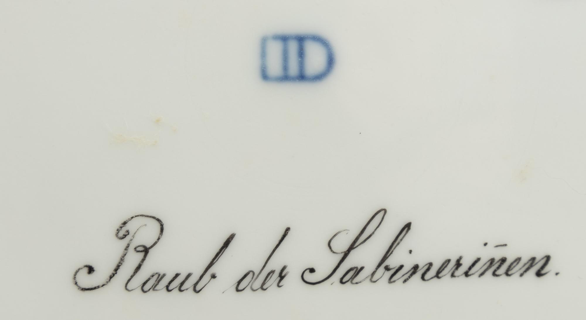 A Group of Four Vienna Porcelain Plates