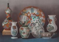 Four Colored Engravings Sight size 10 1/2 x 13 1/2 inches. — 19TH CENTURY