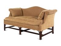 A George III Style Camelback Sofa