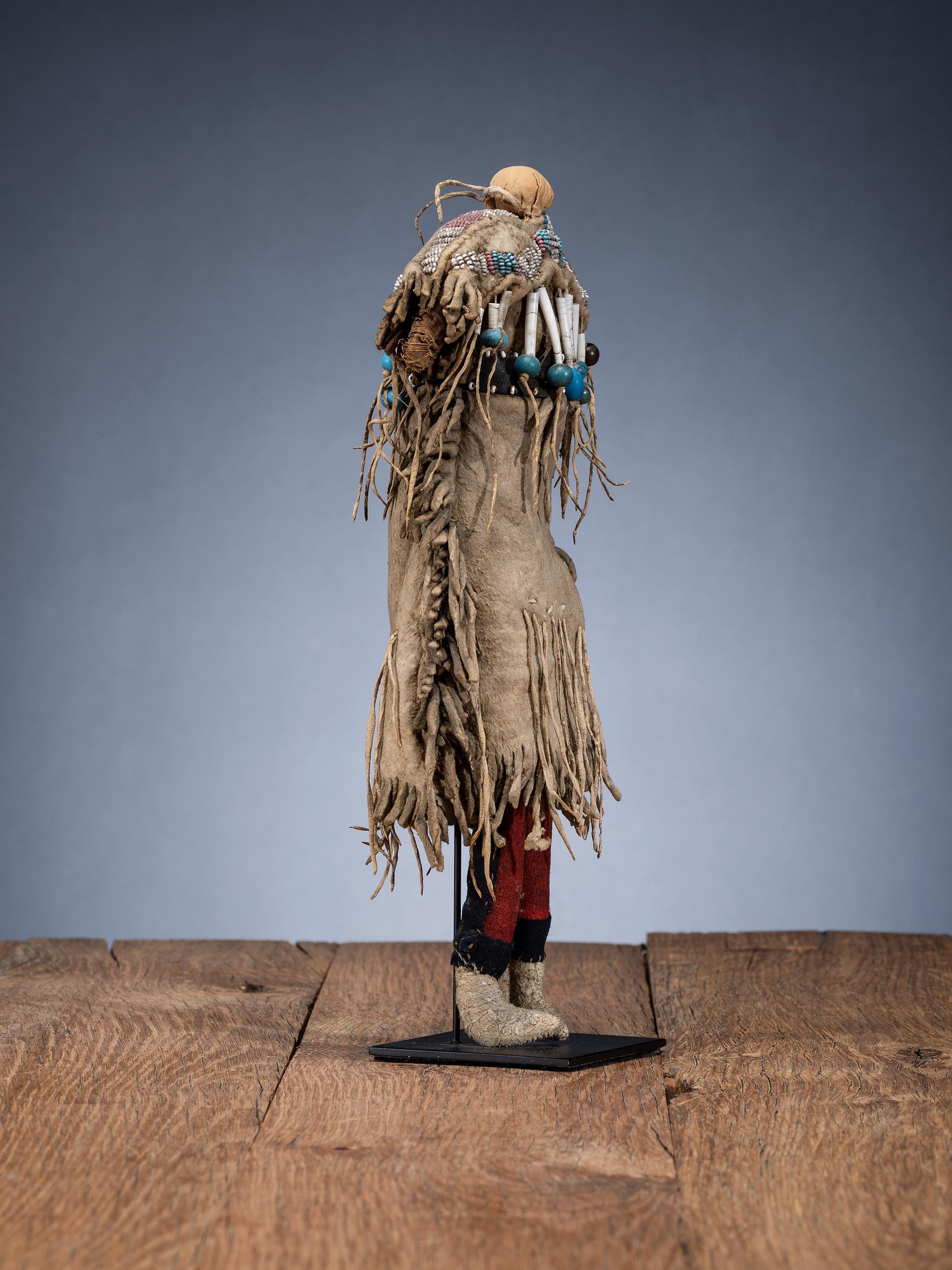 Plateau Beaded Hide Doll