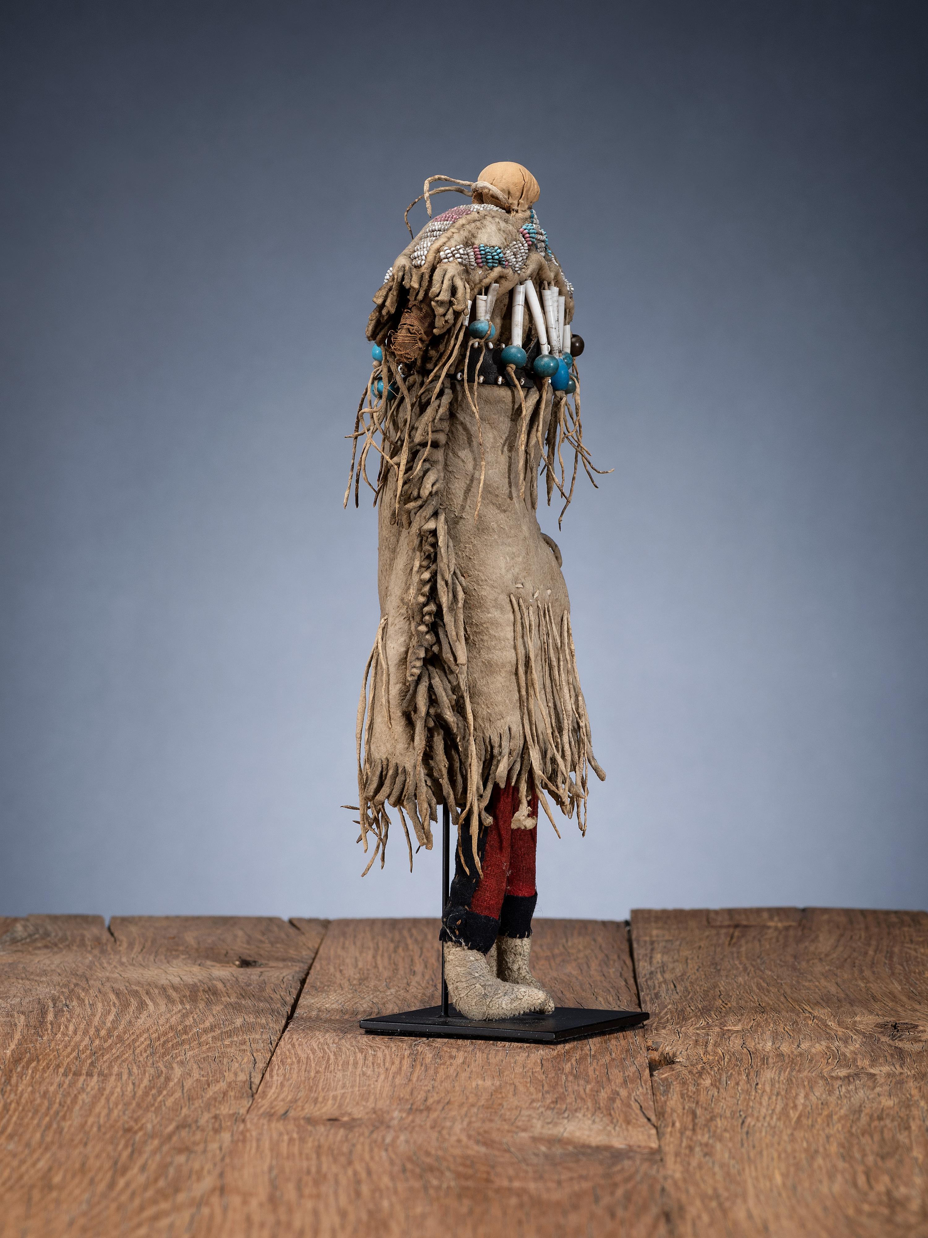Plateau Beaded Hide Doll