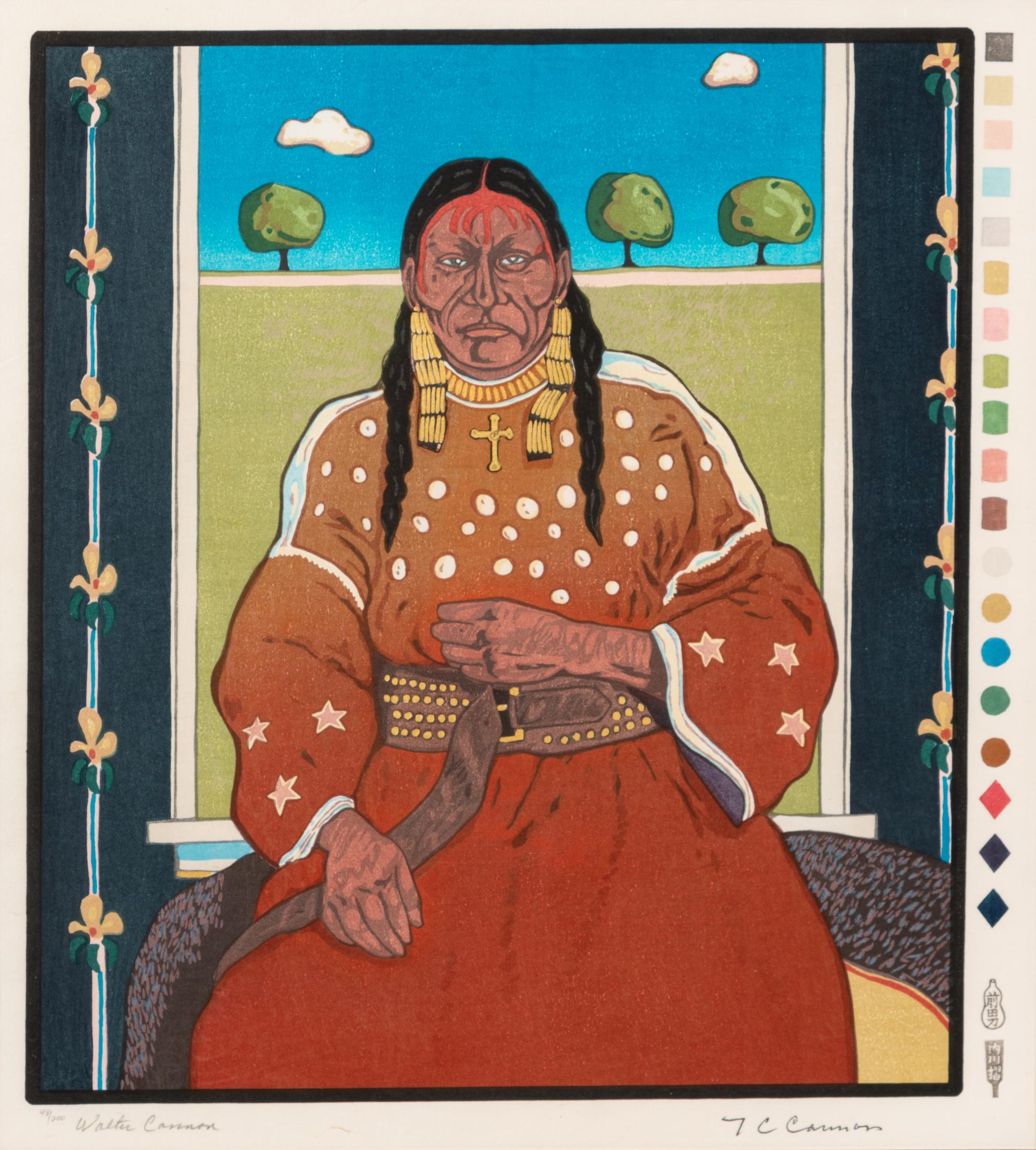 Woman in Window , edition 48/200
