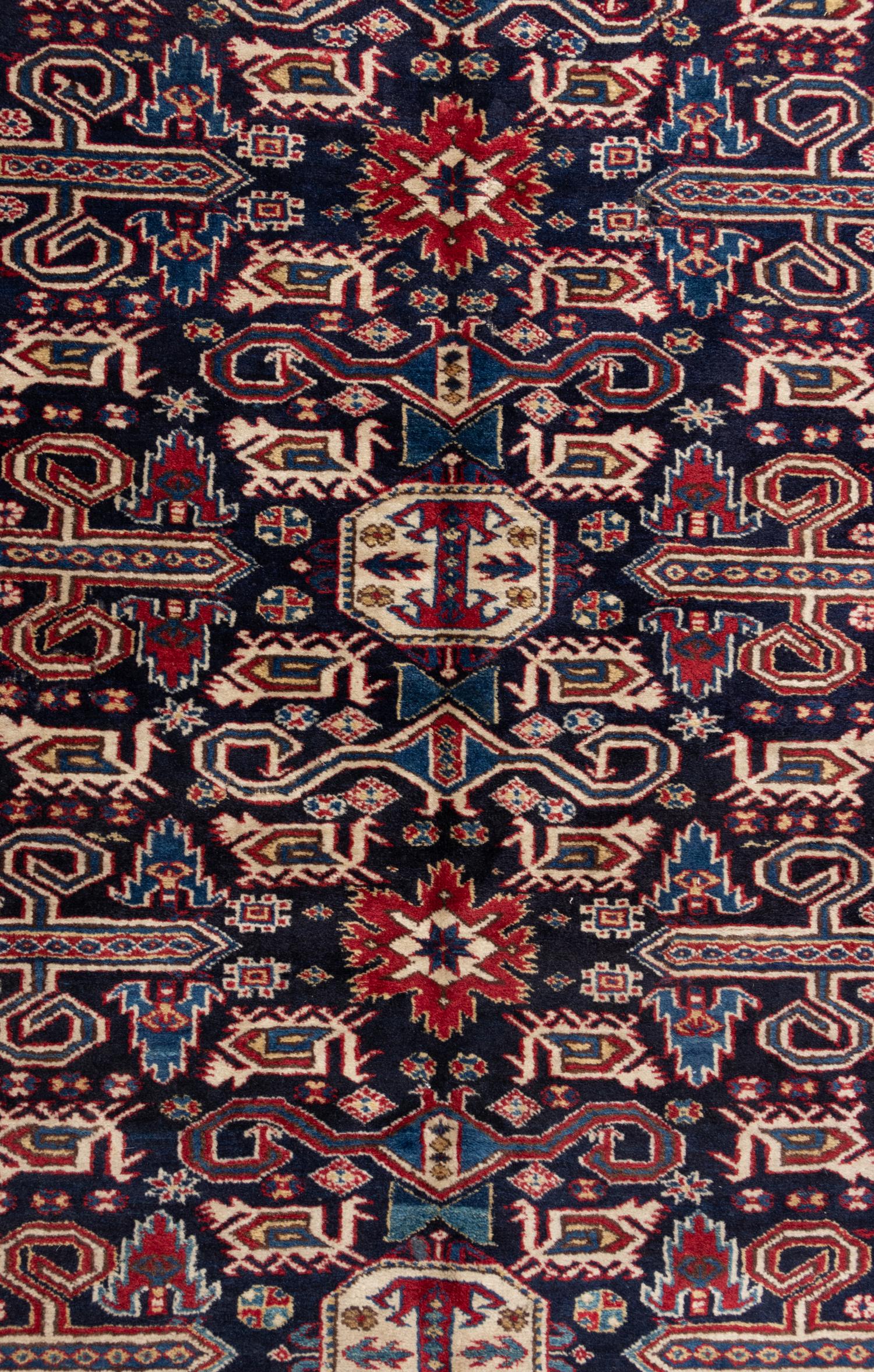 A Caucasian Perpedil Wool Rug