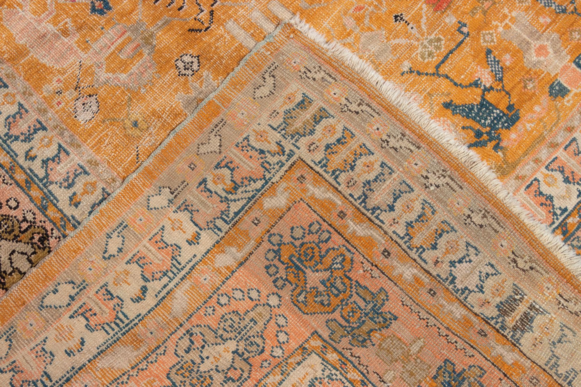An Oushak Wool Rug
