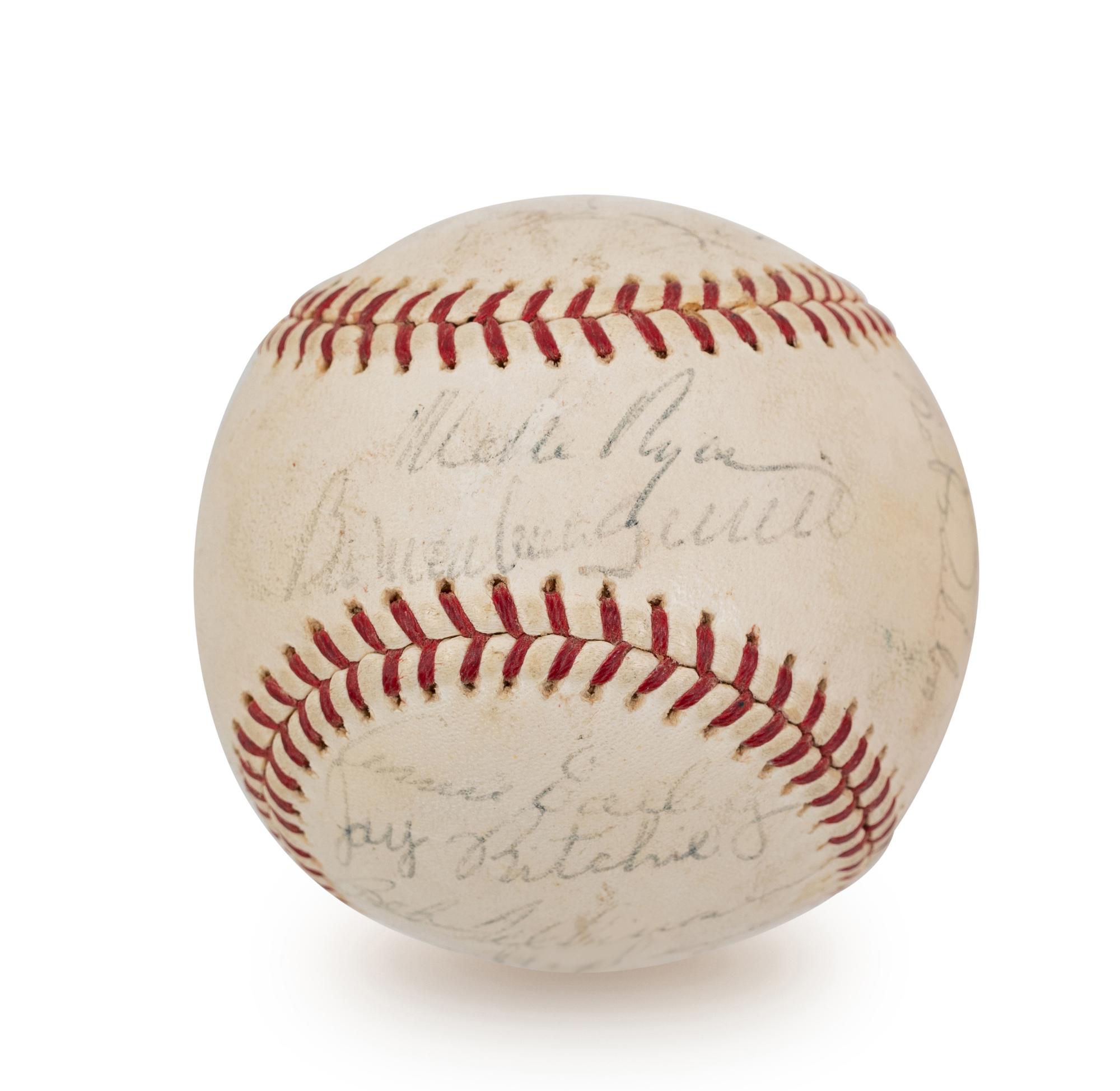 A 1965 Boston Red Sox Team Signed Autograph Baseball (BAS Beckett Authentication Services Certified),