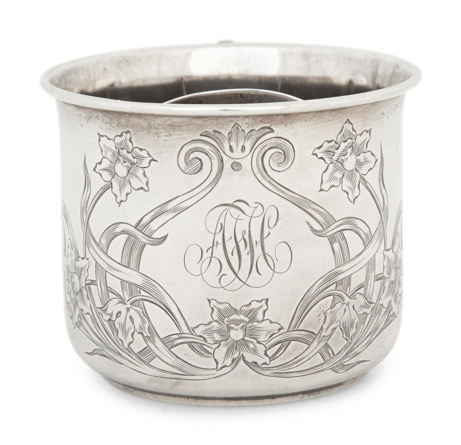 Two American Silver Mugs