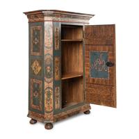 An Austrian Polychrome Painted Kast