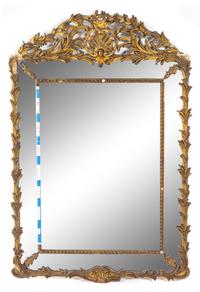A George III Giltwood Mirror Height 58 1/2 x width 39 1/2 inches. — EARLY 19TH CENTURY