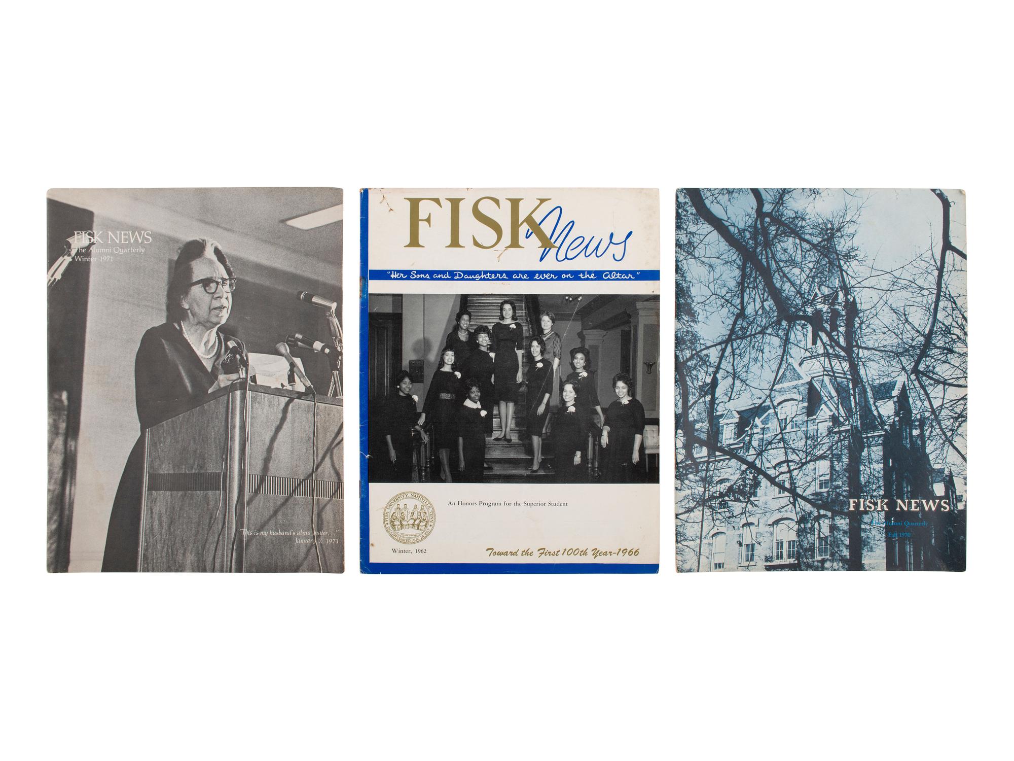 [African-Americana] Programs, Directories, and Yearbook from Fisk University and Miles College