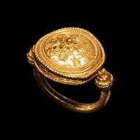 A Hellenistic Gold Filigree Ring