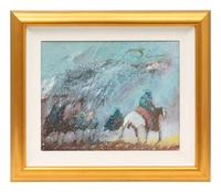 A Day Against Stormy Butte , 1997