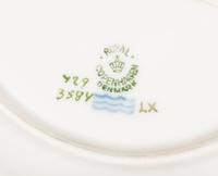 A Set of Eight Royal Copenhagen Flora Danica Porcelain Fruit Plates