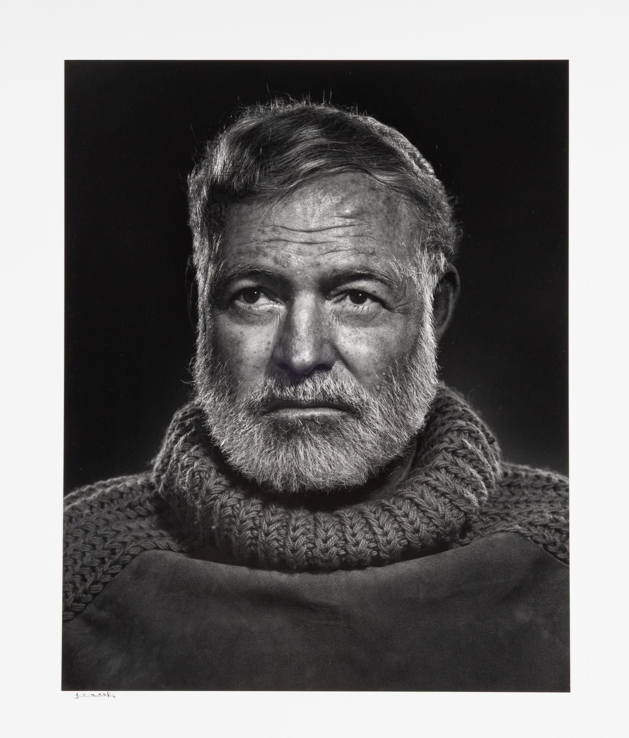 Ernest Hemingway , 1957