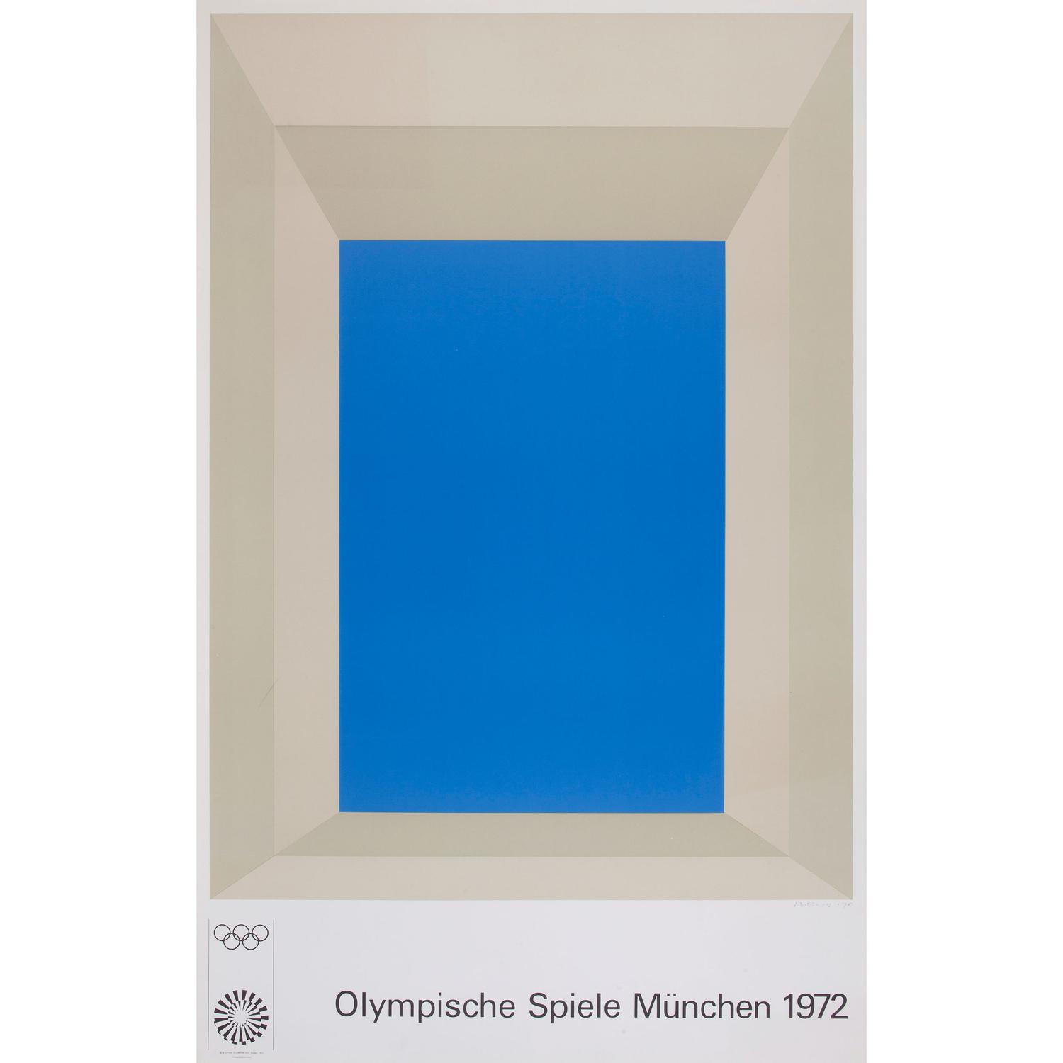 Four Exhibition Posters for the 1972 Munich Olympics