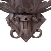 A Wrought Iron Sconce 17.5" W x 11" D x 19" H — Argentina, Circa 1920