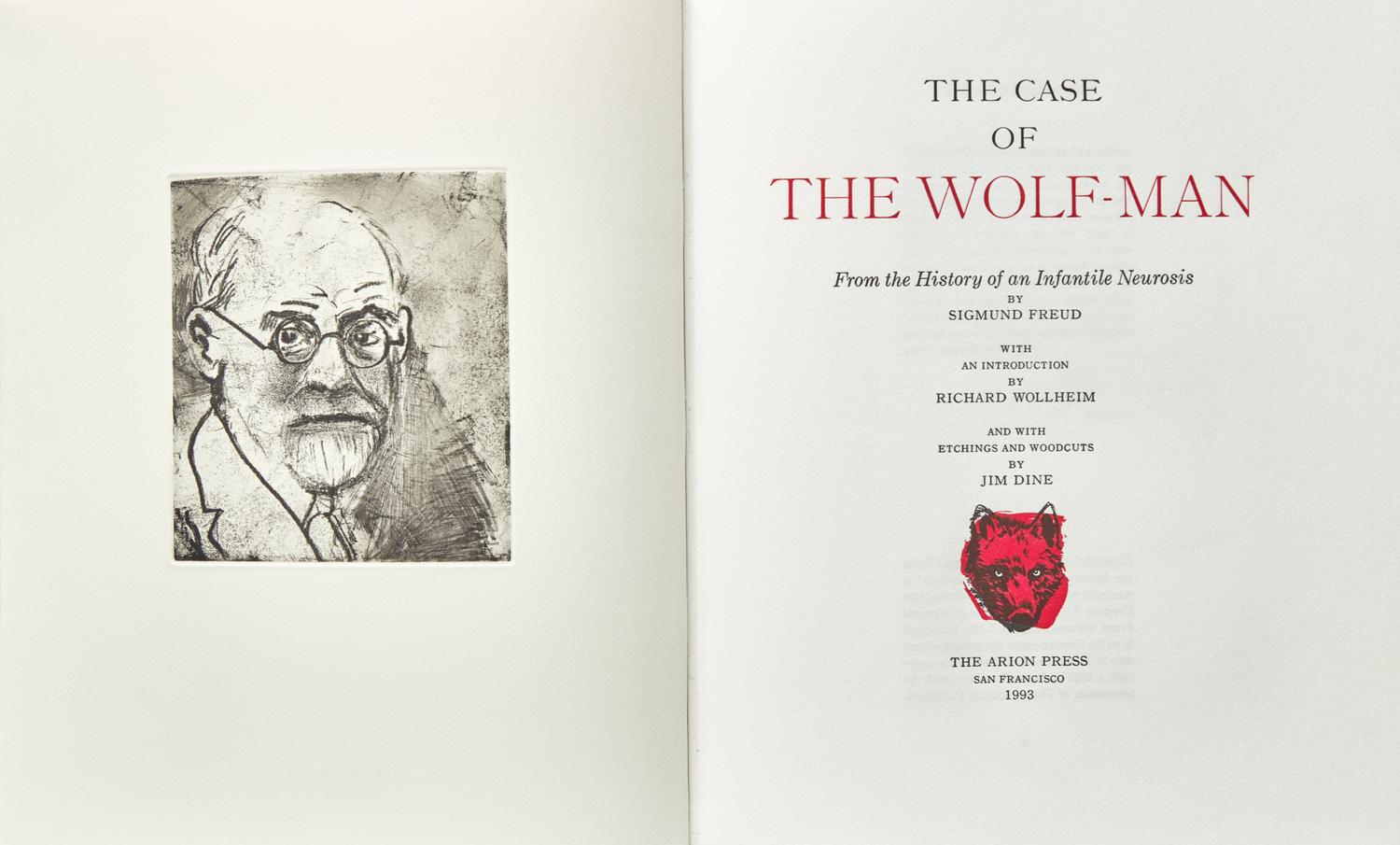 [Arion Press] [Dine, Jim] The Case of the Wolf-Man
