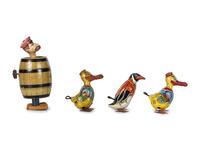 A Chein Tin Lithograph 'Barnacle Bill' Windup Toy
