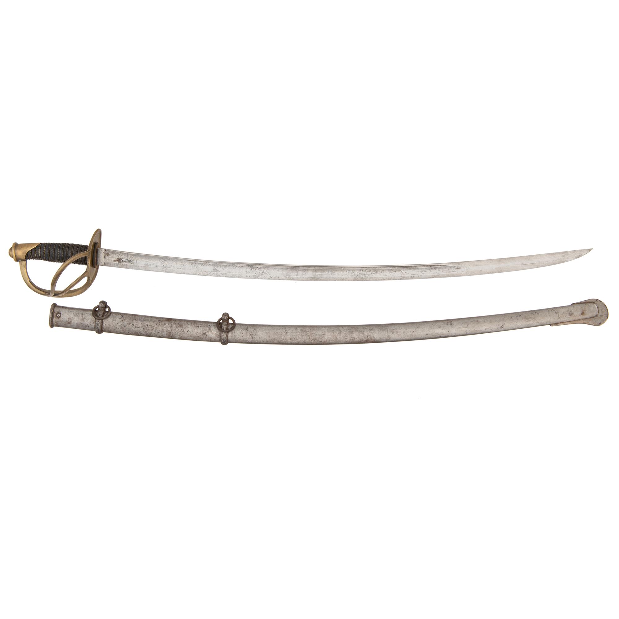 Scarce P.S. Justice U.S. Model 1860 Cavalry Officer's Saber