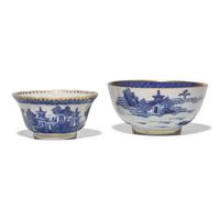 A Group of Ten Chinese Export Porcelain Nanking Tablewares