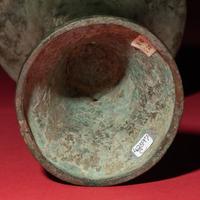 A Chinese Archaic Bronze Gu Vessel, Shang Dynasty — 商 青銅觚