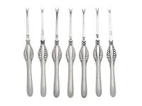 A Georg Jensen Silver Ornamental Fish Service