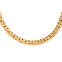 CARTIER, YELLOW GOLD 'MAILLON PANTHÈRE' NECKLACE