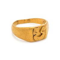 YELLOW GOLD RING