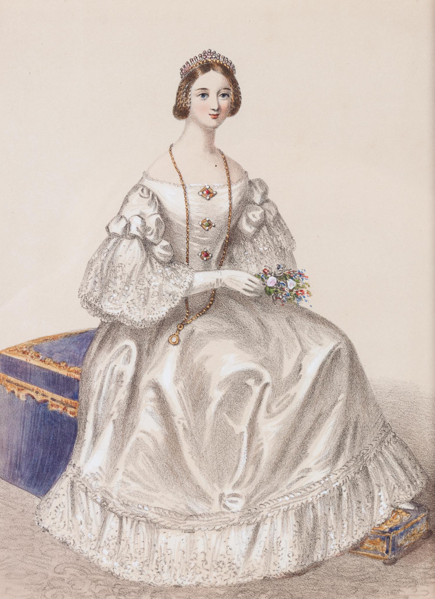 A Collection of 34 Late Georgian and Regency Style Fashion Plates Sight: 7 3/4 x 6 inches. — 20TH CENTURY