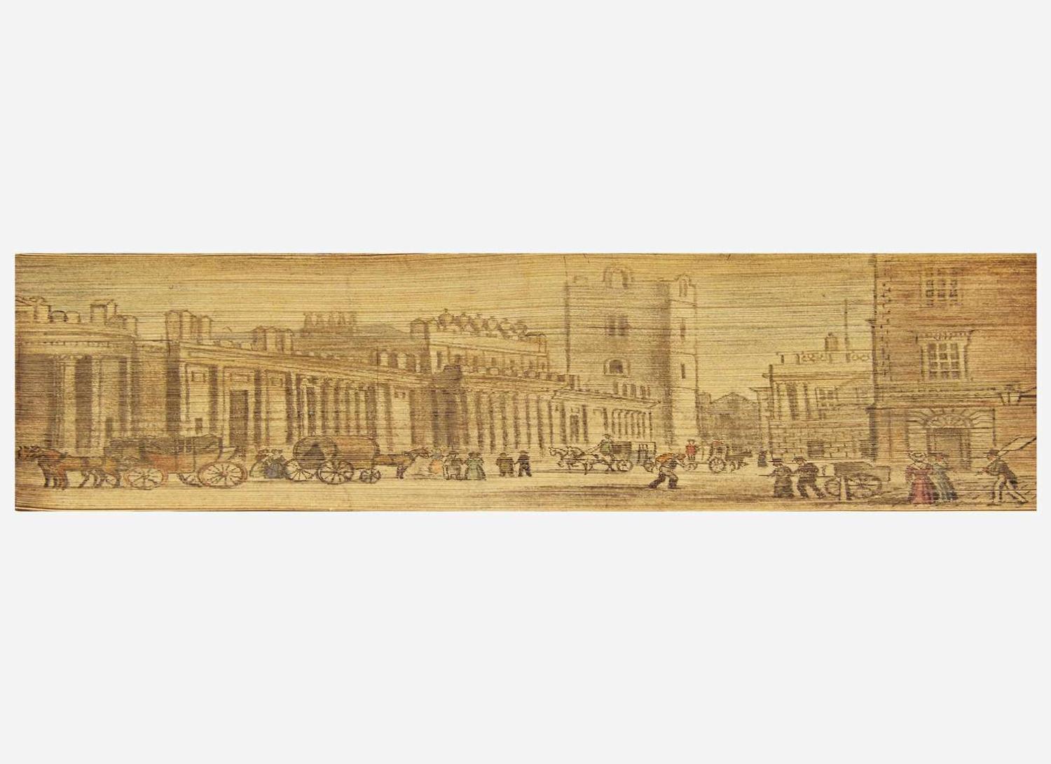 [Fore-edge Painting] Scott, Walter: The Poetical Works of Sir Walter Scott