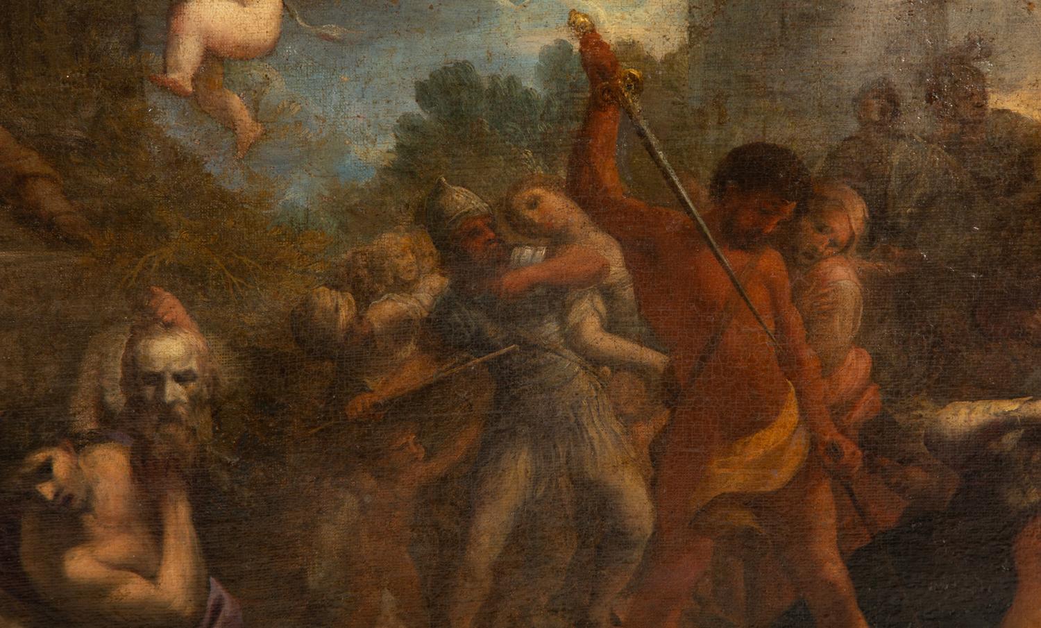 Battle Scene with a Beheaded Saint