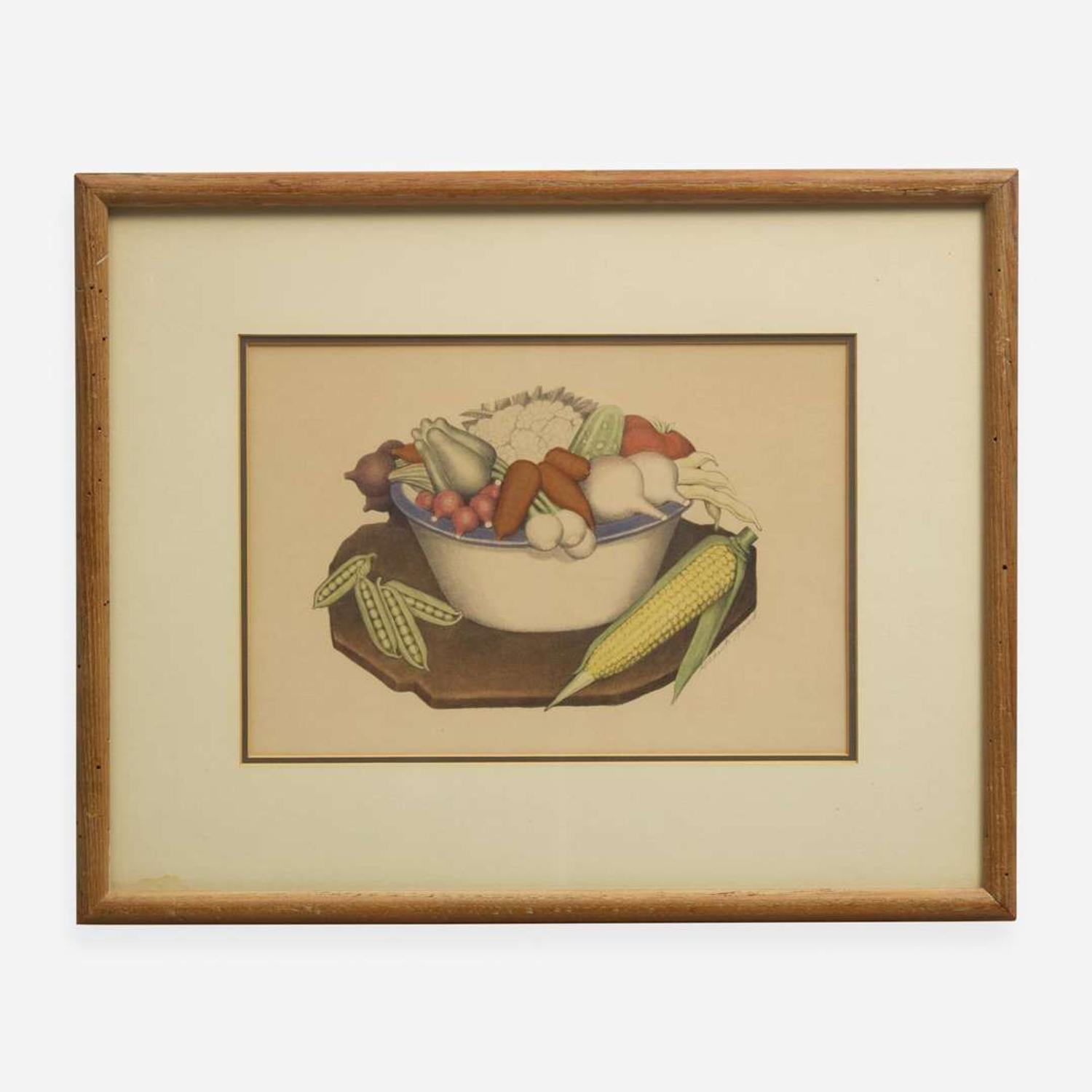 Grant Wood (American, 1891–1942) Vegetables