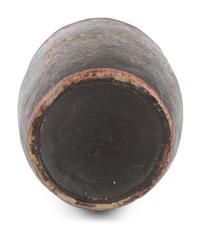 An English Polychrome Decorated Leather Fire Bucket