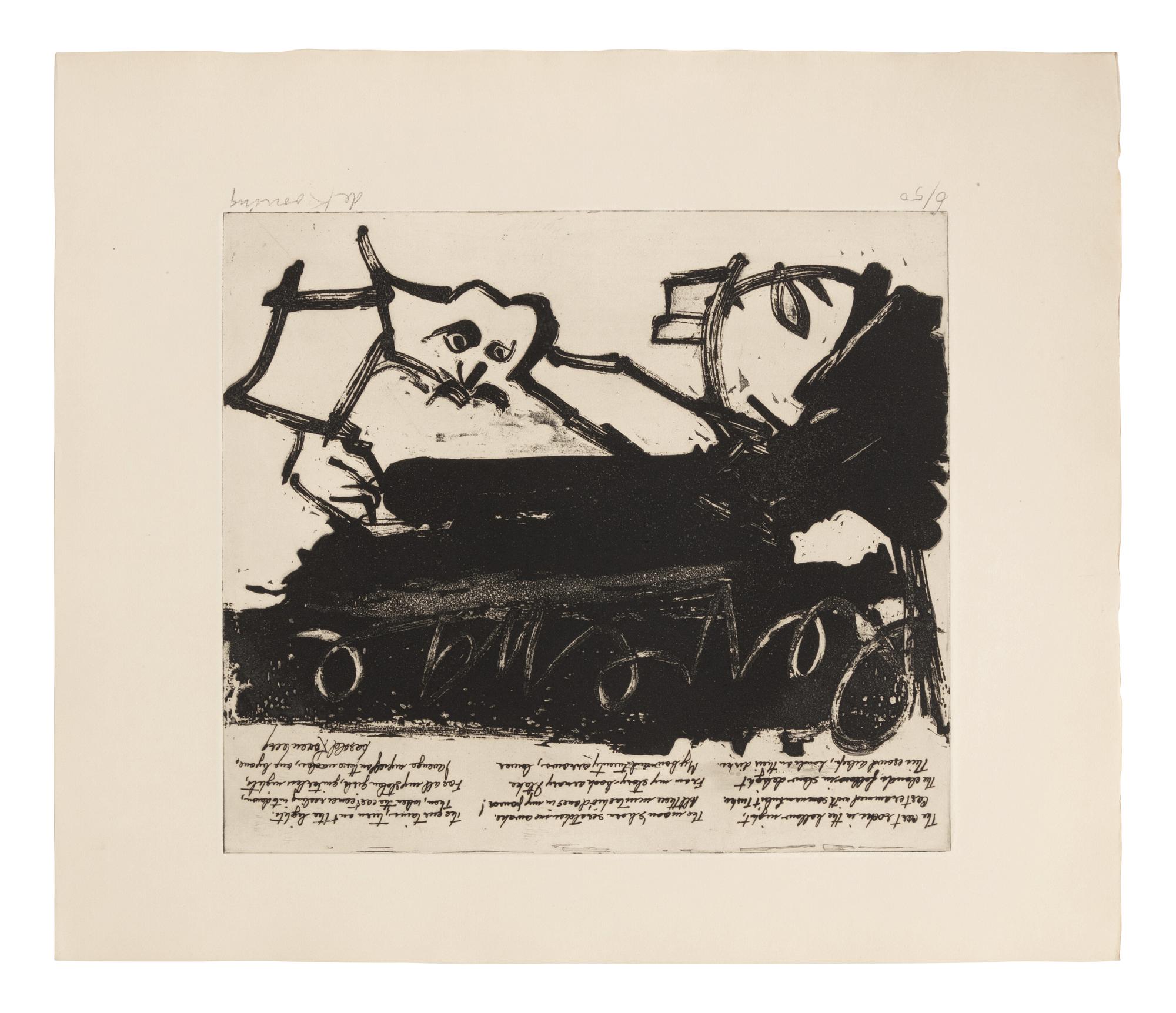 21 Etchings and Poems (complete portfolio of 21)