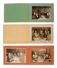 [WORLD WAR II] 5 New York City nightclub souvenirs containing photos of African Americans. Ca 1940s.