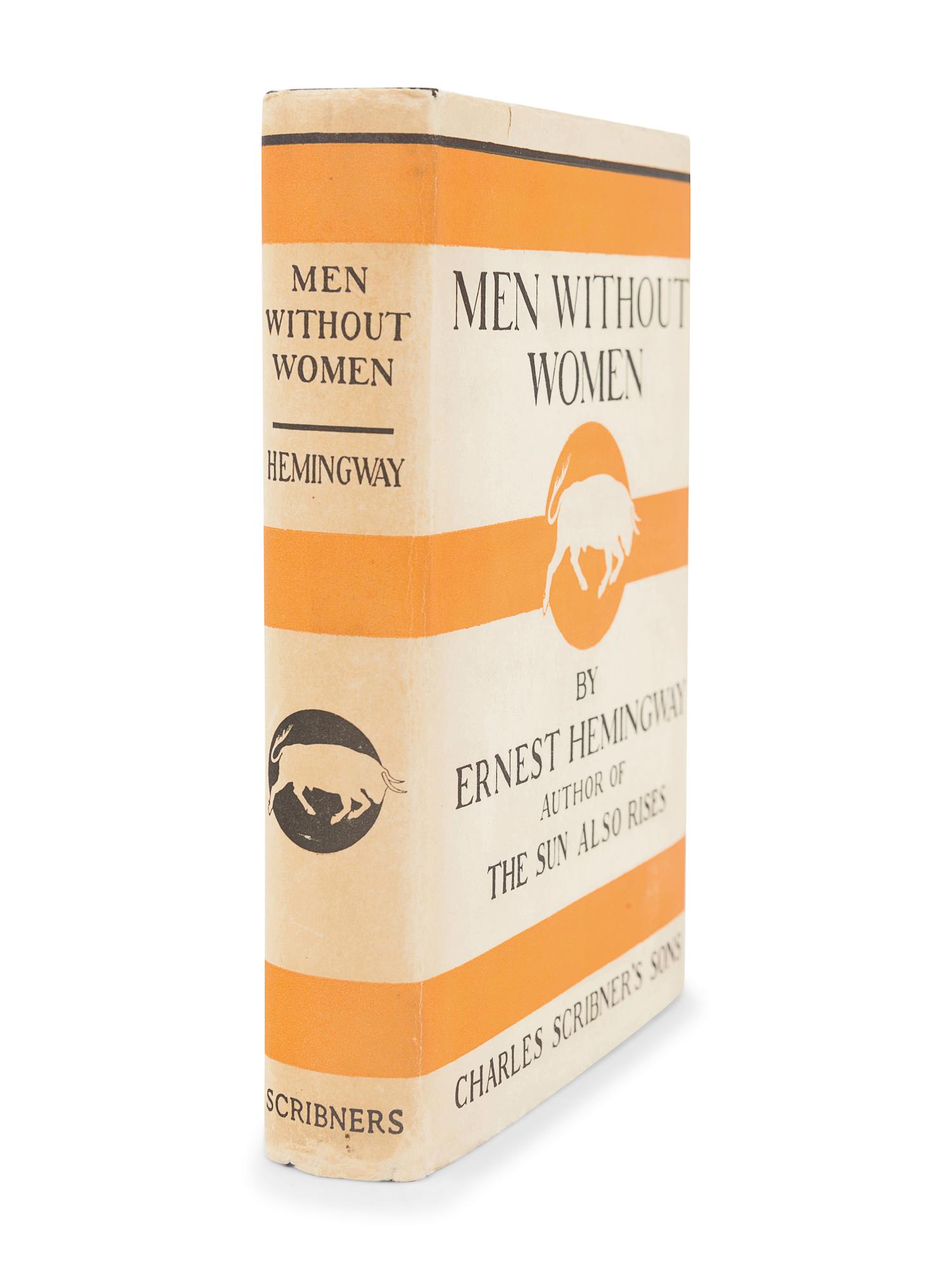 HEMINGWAY, Ernest (1899-1961). Men Without Women. New York: Scribner's, 1927.