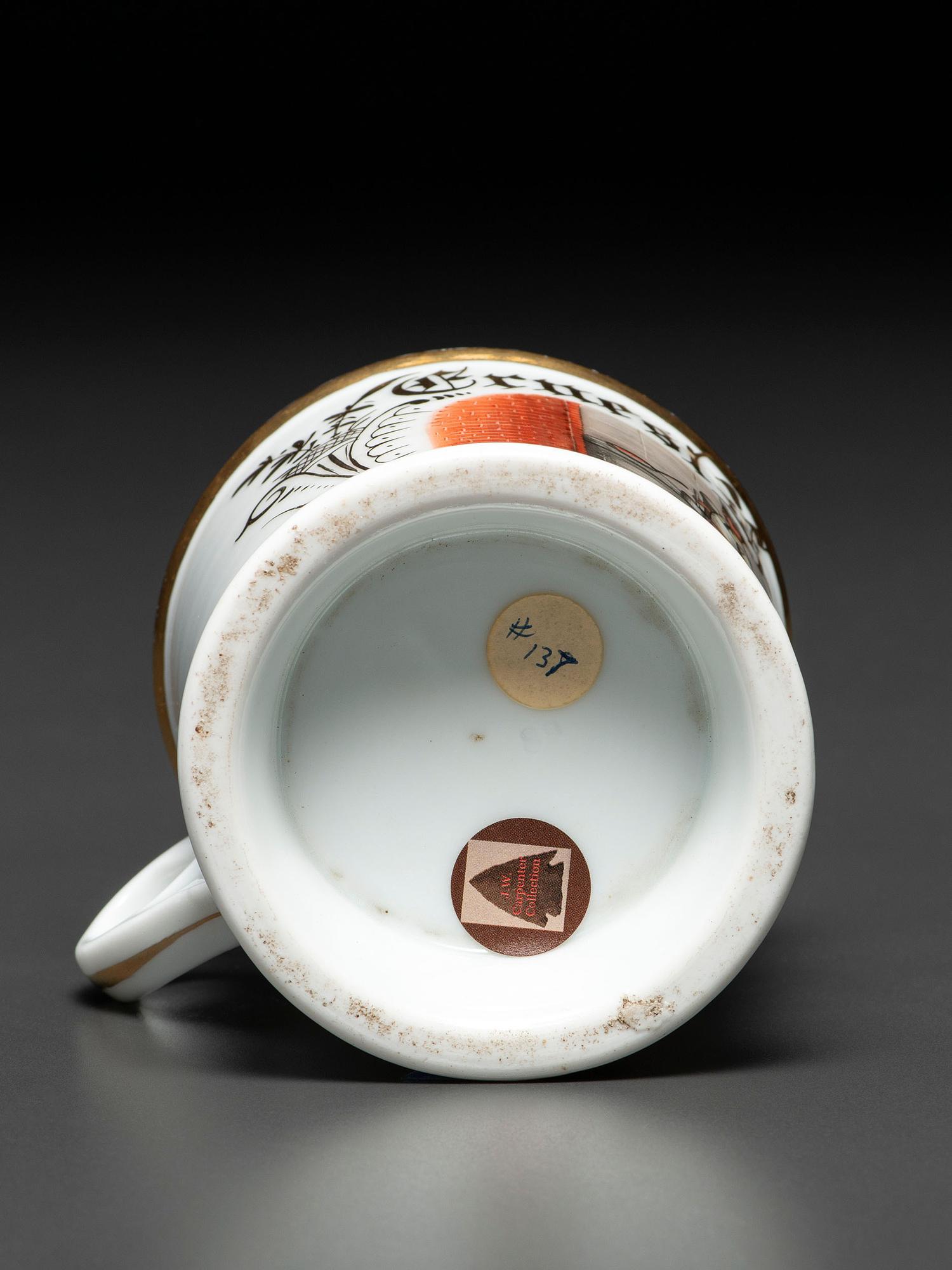 A Chef's Porcelain Occupational Shaving Mug