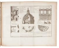 [ARCHITECTURE]. AVILER, Augustin Charles d' (1653-1700). Cours d'architecture . Paris: Charles-Antoine Jombert, 1760.