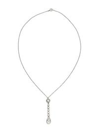 PLATINUM AND DIAMOND NECKLACE